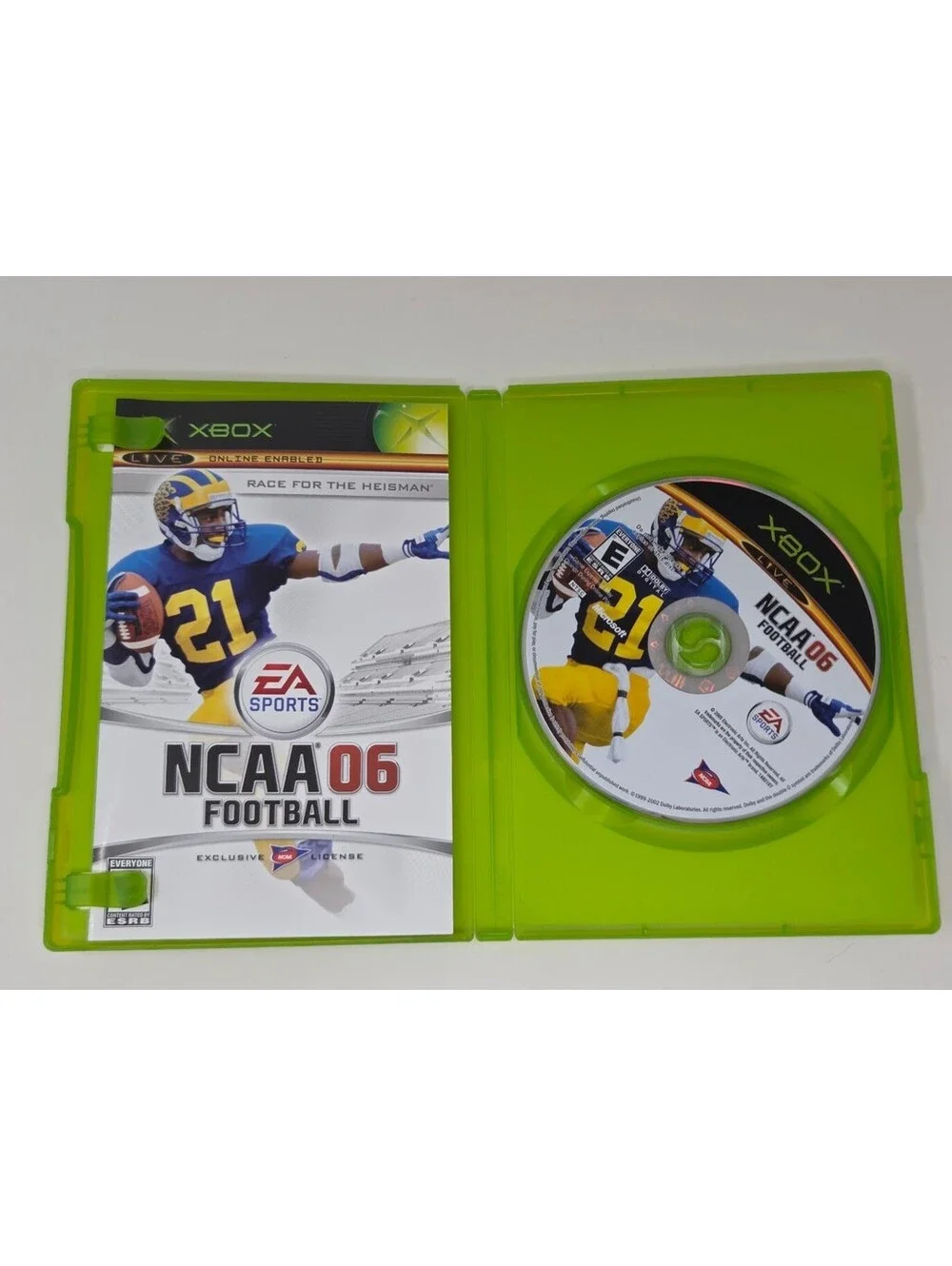 EA Sports NCAA Football 06 Original Xbox CIB Disc Manual Case Heisman Game 2005